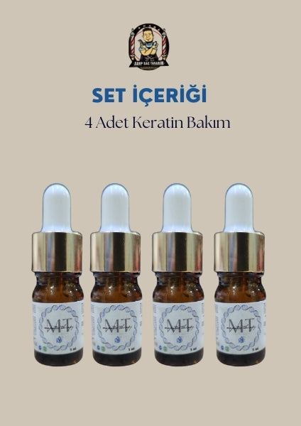 Set 9 – 4’lü Keratin Bakım Serumu