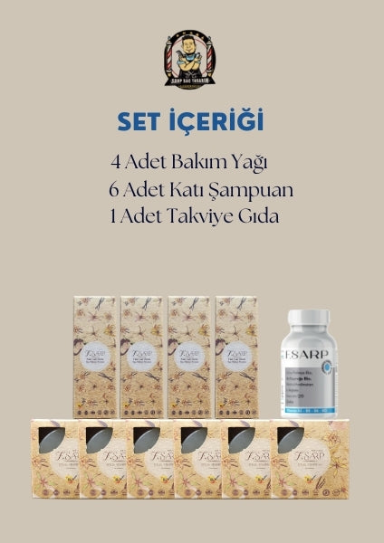 Set 16-4 Aylık Kullanım (Yıpranmış Saçlar Için Özel Set)